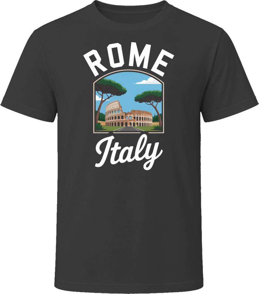Rome Italy Tourist Vacation Gift Tee Fla T Shirt
