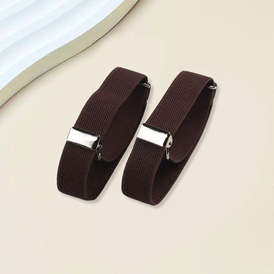 1 пара женских и мужских эластичных повязок на руку, однотонная рубашка с держателем на рукавах, регулируемые манжеты, ленты, аксессуары для одежды