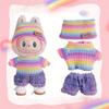 Одежда для кукол Baby Doll Одежда Labubu Кукла 17 см Милое платье Повседневная одежда Костюм с юбкой Одежда для игрушек
