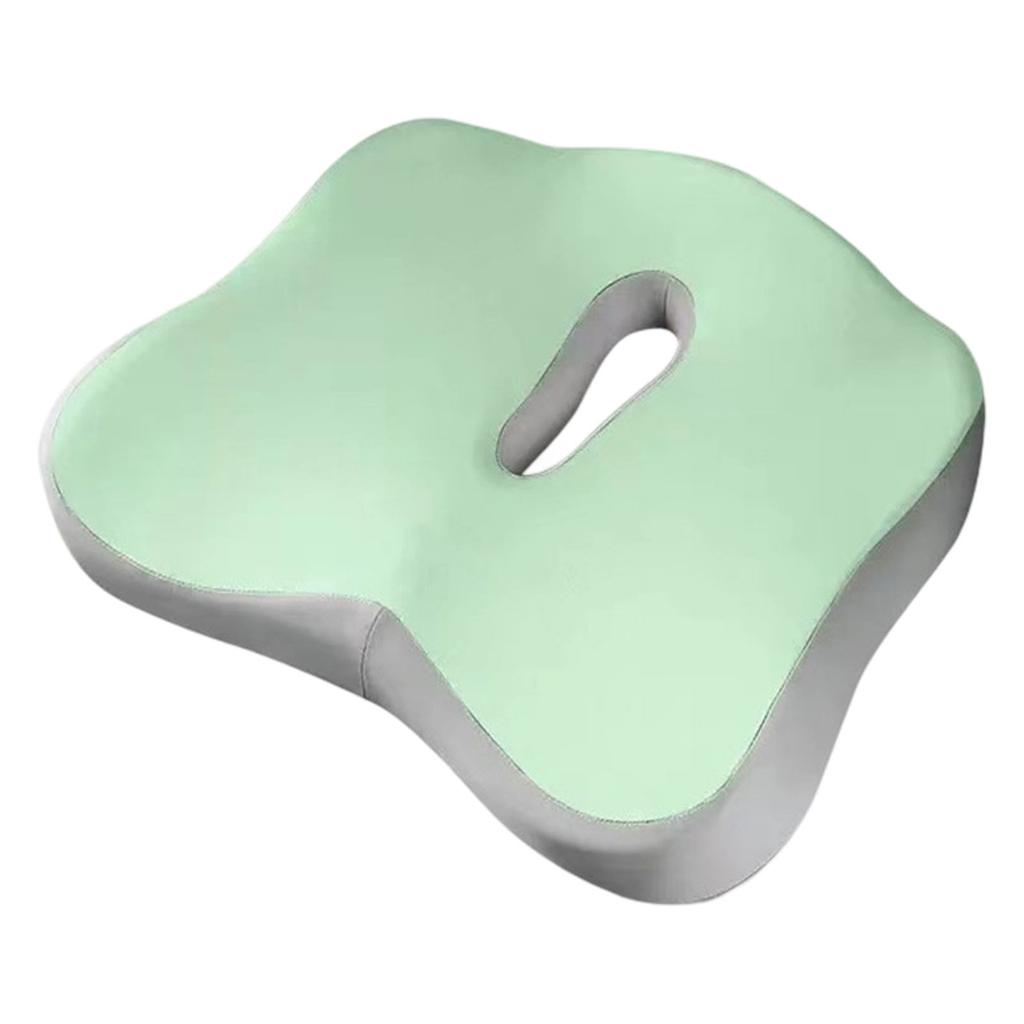Ergonomic Office Seat Cushion with Ventilated Hollow Core Design for Back Pain Relief and Pressure Distribution