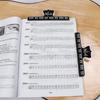 Sheet Music Clips, Music Stands, Clips, Page Holders, Music Books, Page Holders, Plastic, for Piano, Guitar, and Books, Set of 4, 4 Colors (Type B)