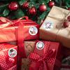 500pcs Merry Christmas Stickers Round Cartoon Seal Labels for Kids Cards Envelopes Gift Tags Boxes Decorative Stationery