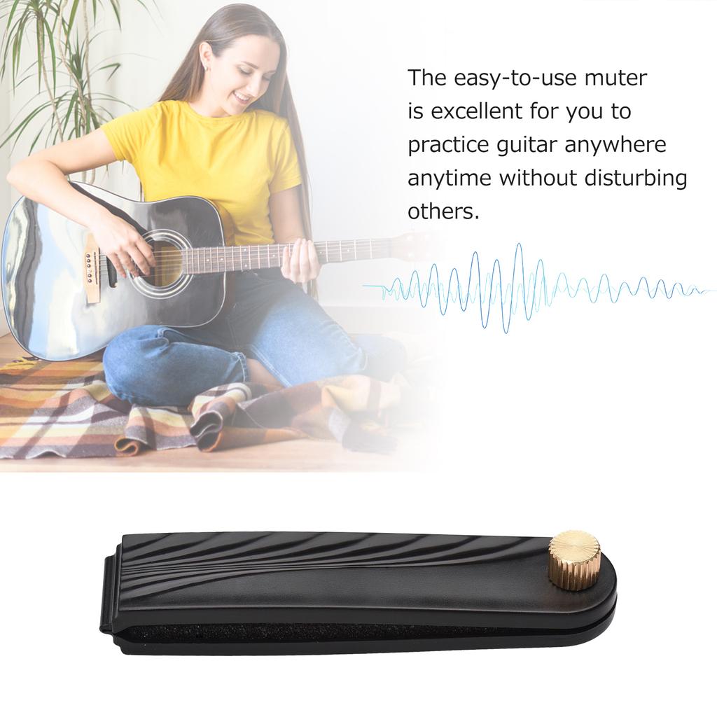 Гитарный глушитель струн глушитель шумоподавитель универсальный гитарный гриф глушитель тихий коврик с низким уровнем шума губчатый коврик для занятий на гитаре