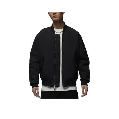 Renegade Essentials Теплая тканая свободная хлопковая куртка с длинным рукавом для мужчин куртки Черный HF9326-010