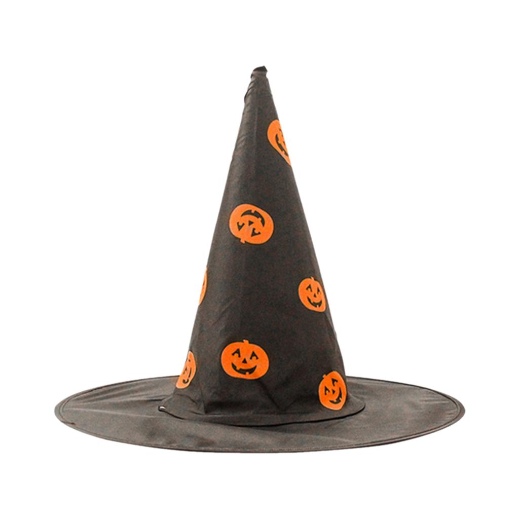 Шляпа ведьмы на Хэллоуин, страшная жуткая остроконечная шляпа с широкими полями, подарок на Хэллоуин для мужчин, женщин, детей, Хэллоуин