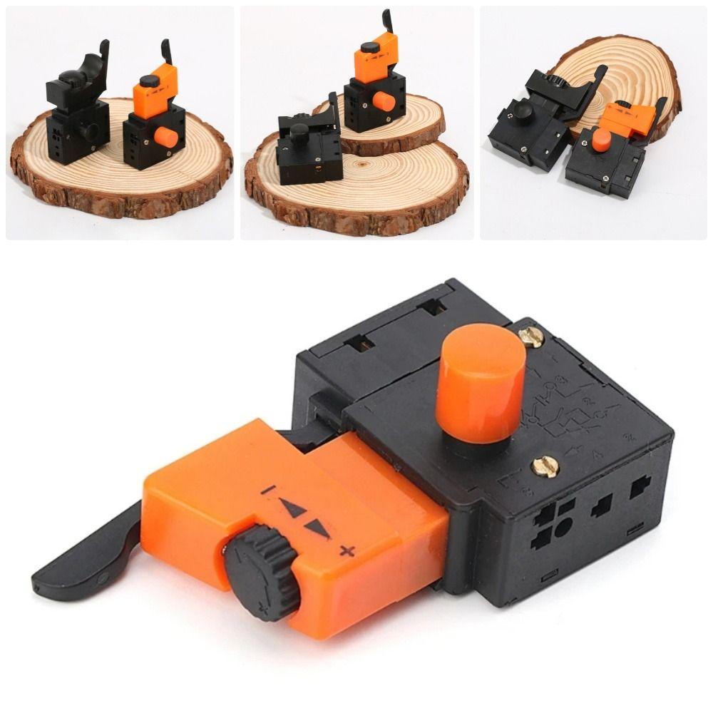 1Pcs Lock On Power Electric Drill Trigger Switch Speed Control FA2/61BEK New Speed Switch