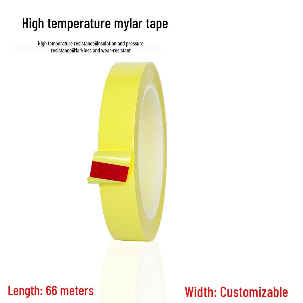 Цветная высокотемпературная майларовая изоляционная лента для электроники | Красная, Белая, Синяя, Зеленая, Черная, Желтая