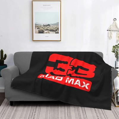 33 Одеяло Mad Maxs Verstappen Осеннее фланелевое всесезонное диванное одеяло Механическая стирка