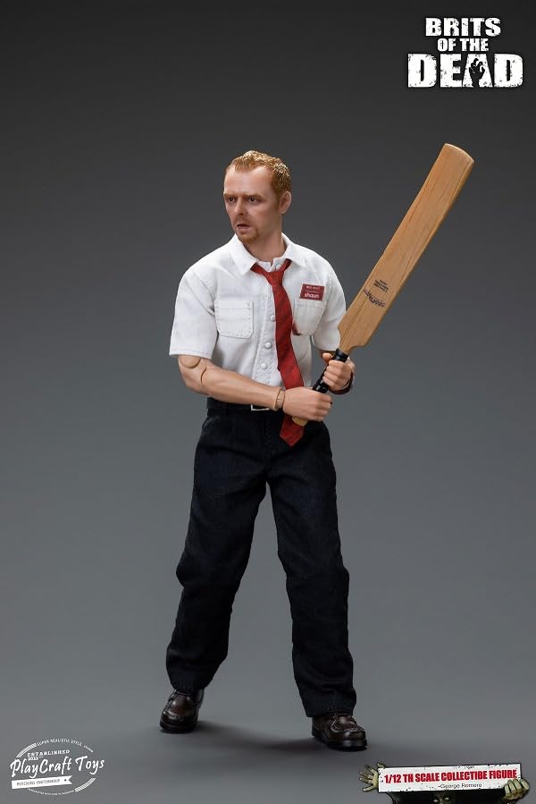 Игрушки Play Craft Масштабный Блиц мертвецов Фигурка PC001 Фигурка из фильма про зомби Шон 1/12
