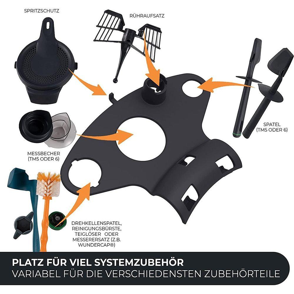 Многофункциональный держатель для аксессуаров Вмещает до 5 аксессуаров Для Thermomix Подходит для TM5 и TM6