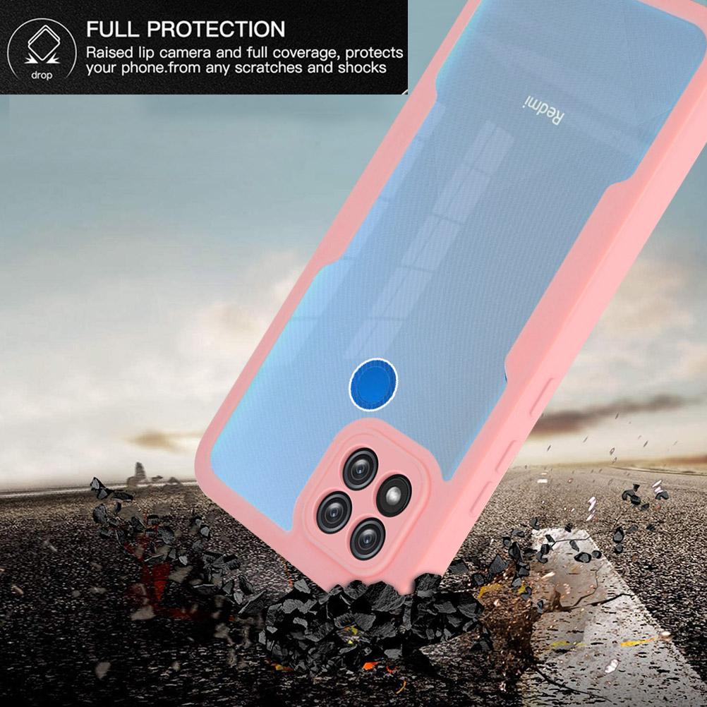 Чехол для телефона Redmi Note 13 12 11 10 9 Pro 12s 11s 10s 10C 12C 13C 360 Защита всего корпуса с защитой экрана Ударопрочный чехол для телефона
