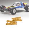 2PCS Aluminum Alloy Rear Lower Swing Arm Fit for   4  Optima 1Celsius10 RC Off Road Vehicle(Blue )