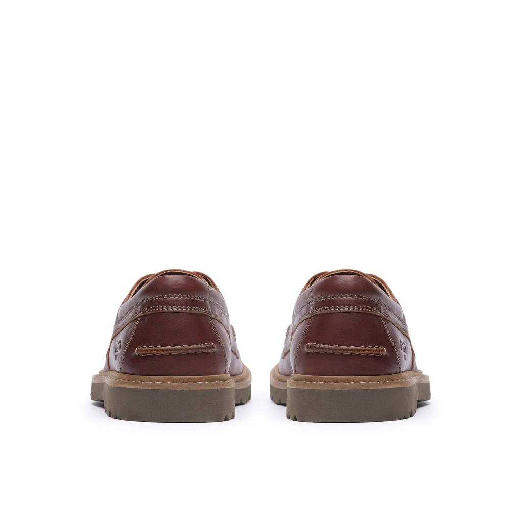 [Clarks] Лоферы/Слипоны Weltridge Moc Мужские Темно-загарная Кожа 26.5 см