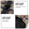 Dog Winter Coat Cotton Vest for Warm Keeping 2Pcs Camouflage