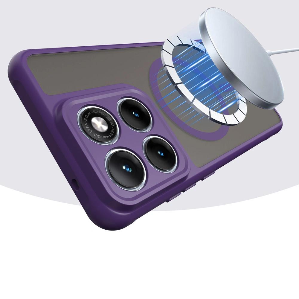 Motorola Edge 70 Fusion Matte Case for MagSafe Purple