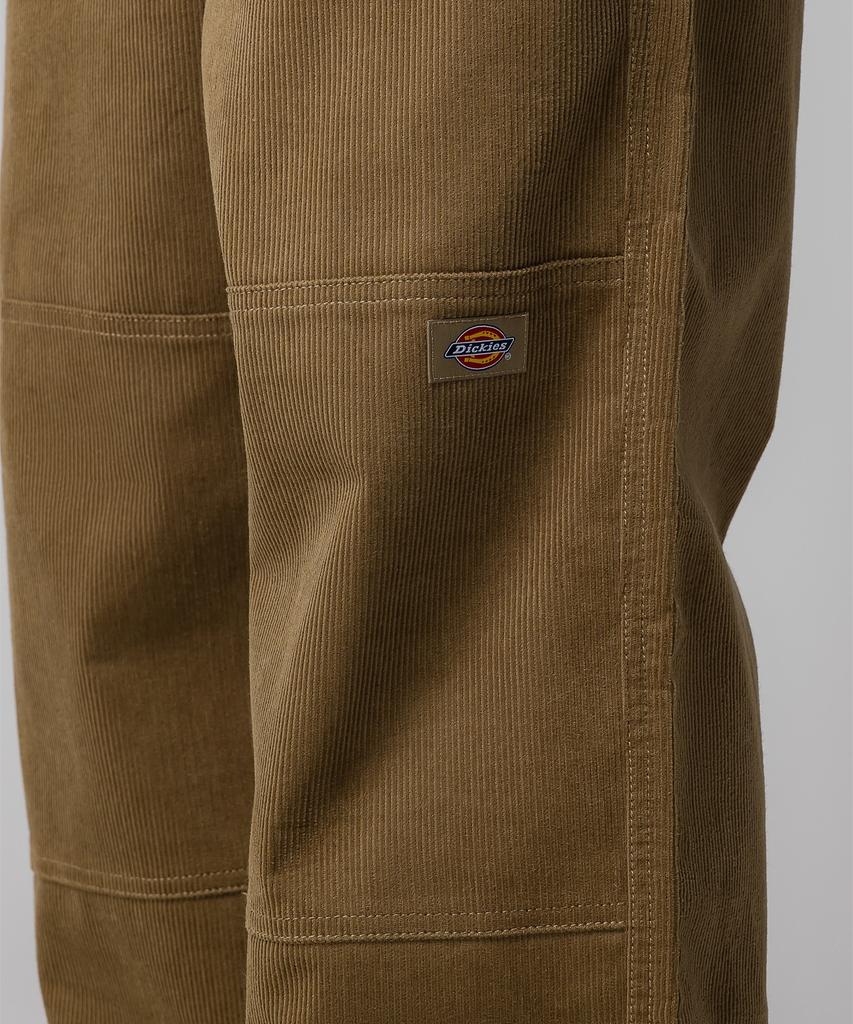 Dickies Рабочие брюки из вельвета с двойными коленями Хаки