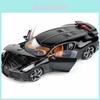 Модель автомобиля Сплав Bugatti Ночной Бог Звук Свет Рулевое управление Амортизация Для Коллекционеров