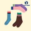 Paul Friends One Size Ribbed Crew Socks K-SOCKS 190~250mm (7 Years Old - Adult)