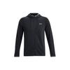Solid Color Reversible Full Zip Training Jacket Men Jacket Black 1379659-001