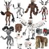 MOOXI Горячие 99 Ночей в Лесу Хоррор Игра MOC Кирпичный Модель Строительные Блоки Набор Игрушка для Взрослых и Детей DIY Диорама Сборка Подарок