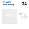 AVATTO WiFi Термостат для отопления 220В, Умный электрический контроллер температуры для водяного напольного отопления Tuya Google Home Alexa Alice
