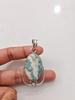 Natural Indian Moss Agate Pendant – 925 Sterling Silver, Handmade Pendant, Gift For Her.