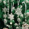 Snowflake Icicle Tree Decoration Exquisite Christmas Ornaments