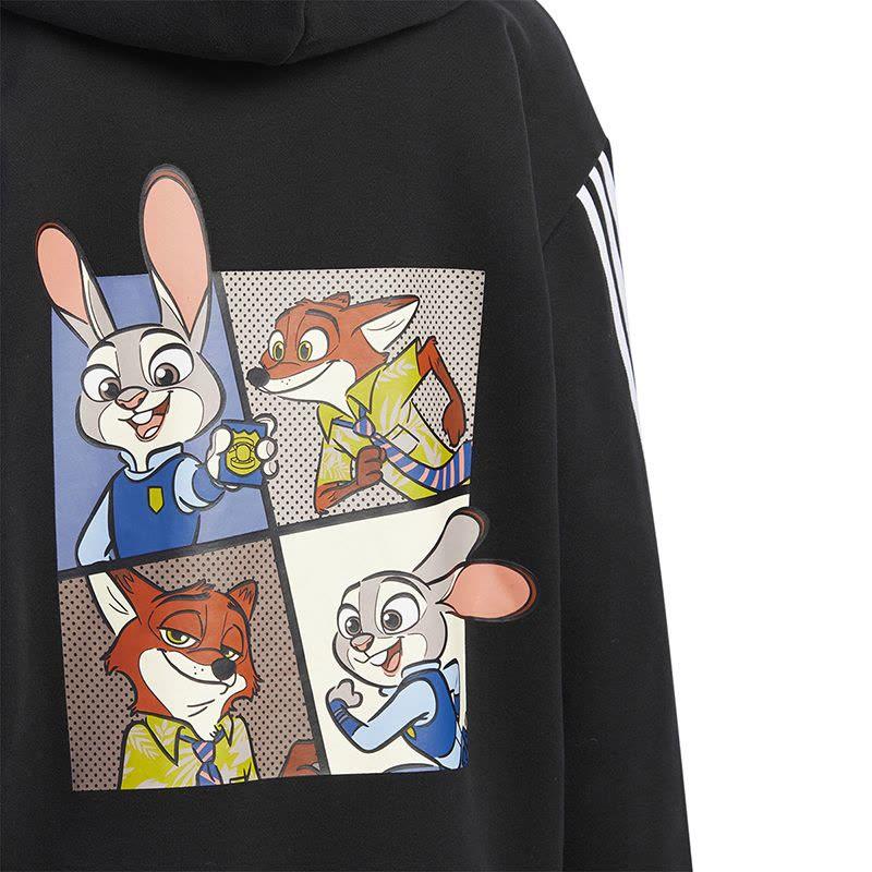 adidas Детская толстовка X Disney, черная, IB7746