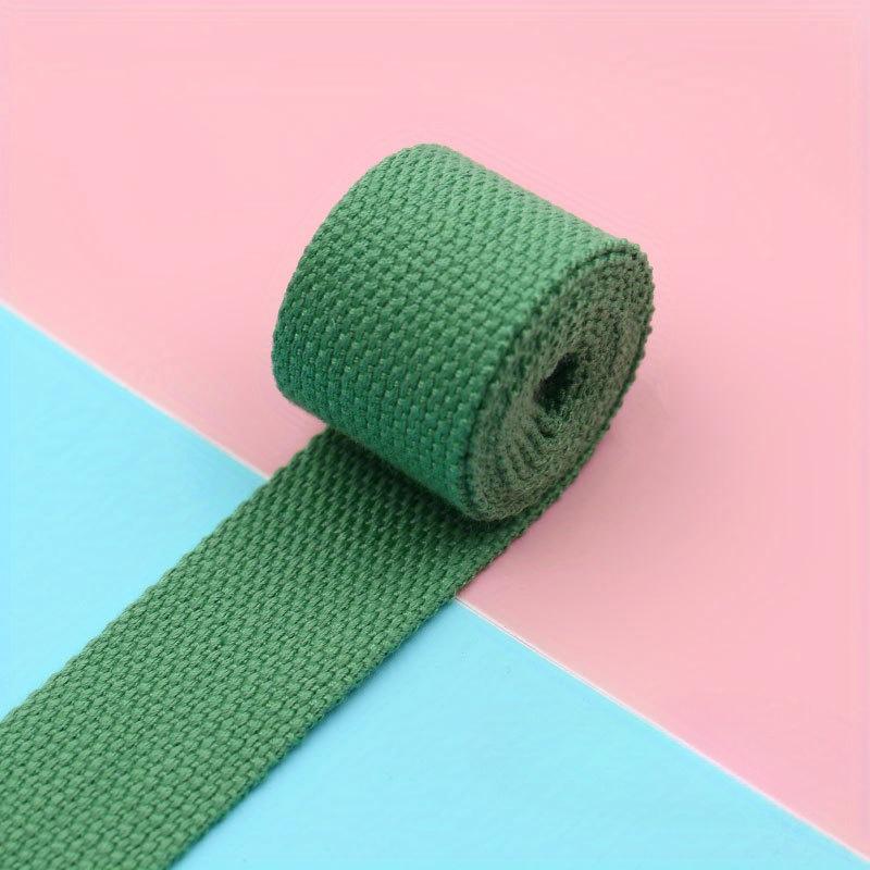 1 Roll Medium Heavy Weight Cotton Webbing - 8 Colors To Choose