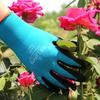 1 пара противоскользящих водонепроницаемых защитных перчаток для работы в саду, посадки и обрезки