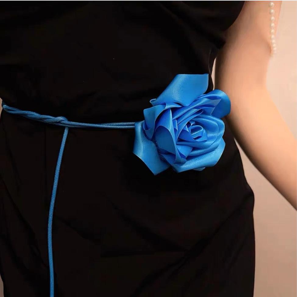 Цветочное колье-чокер для женщин, большие чокеры с цветами роз, цветочное колье-чокер для вечеринки невесты, свадебных летних вечеринок…