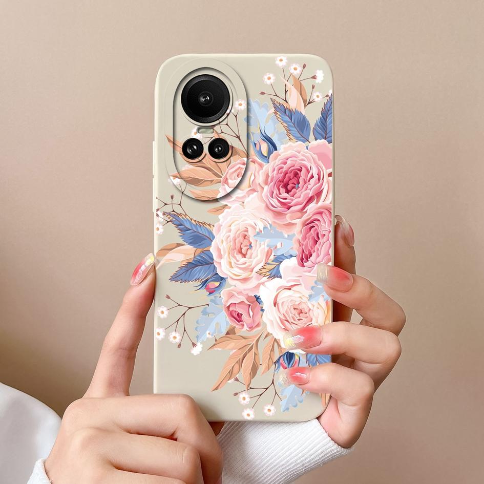 Для Oppo Reno 10 Pro 5G 7 2 3 4 5 6 8 Lite Чехол Модный дизайн Авокадо Женская сумка для телефона Мягкий силиконовый квадратный матовый противоударный чехол для бампера Oppo