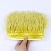 Dyed Ostrich Feather Trim Ribbon Fringe 6-8Cm Wedding  Decoration Fluffy Feathers Dress Sewing Clothing 1/5/10Meter  Plume Decor