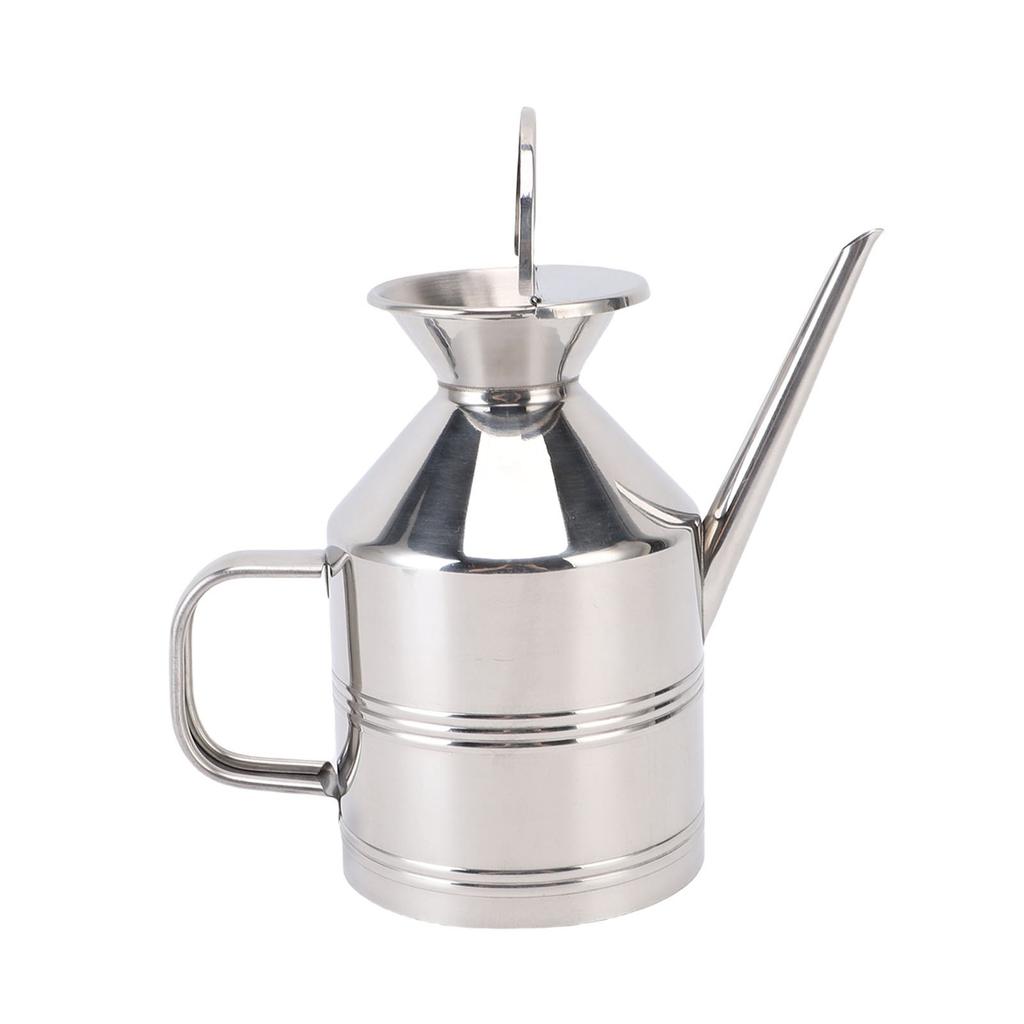 Oil Dispenser Multifunctional 304 Stainless Steel Oil Bottle Container Kitchen Gadget for Soy Sauce Olive Oil Vinegar