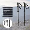 Tolex Aluminum Alloy 3-Section Telescopic Trekking Pole