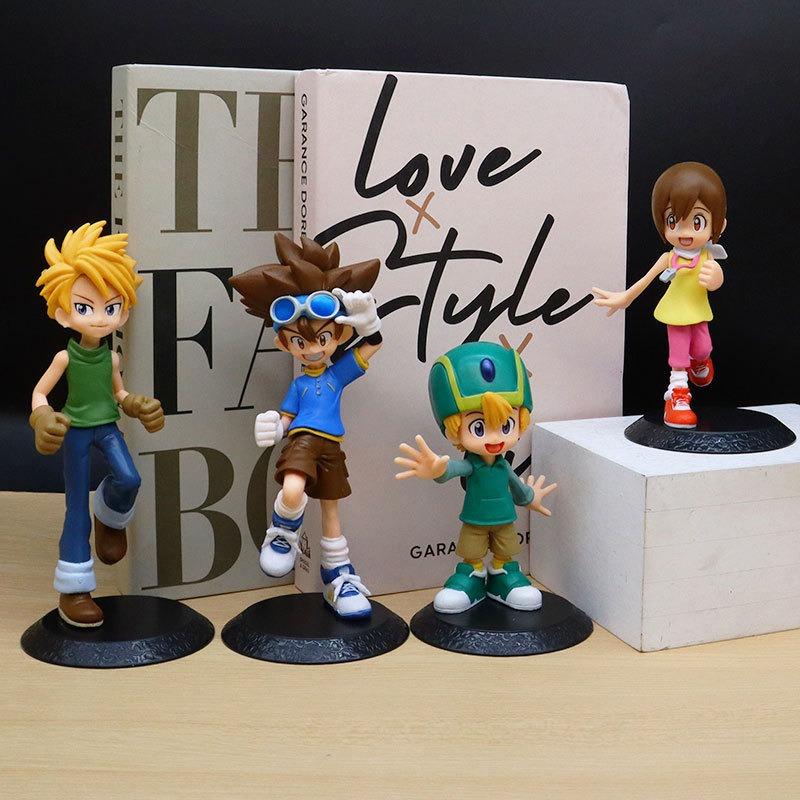 Аниме фигурка Digimon Adventure Ягами Тайчи Исида Ямато Ягами Хикари Такару экшн-модель украшения ПВХ игрушки подарки