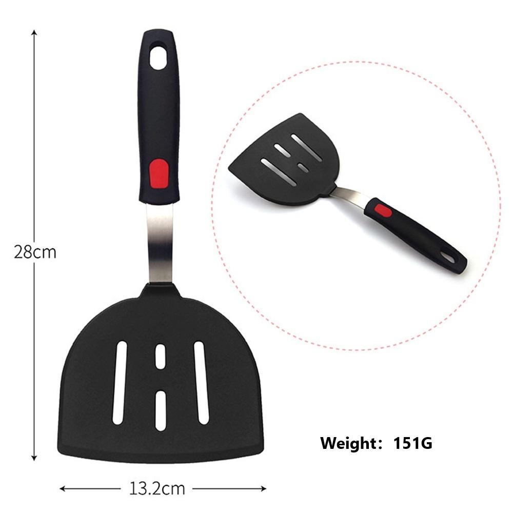 Silicone Spatula for Non Stick Pots High-temperature Resistant High Quality Stir Spring Steel Fry Spatula Tools Kitchen Utensils7
