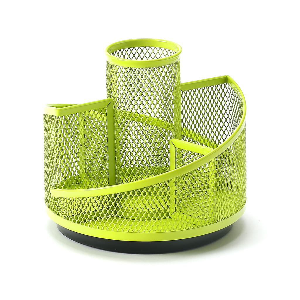 Многофункциональный настольный органайзер для ручек с 5 отделениями, вращающийся держатель для карандашей для стола