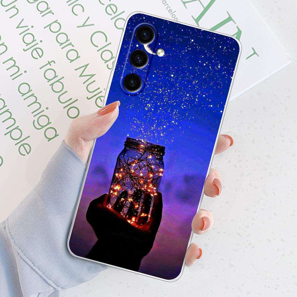 Чехол-крышка для Samsung A55 Для Samsung A35 A25 Funda Прозрачный Мягкий Силикон Защитный Чехол для Телефона Для Samsung A15 A25 5G Coque Оболочка