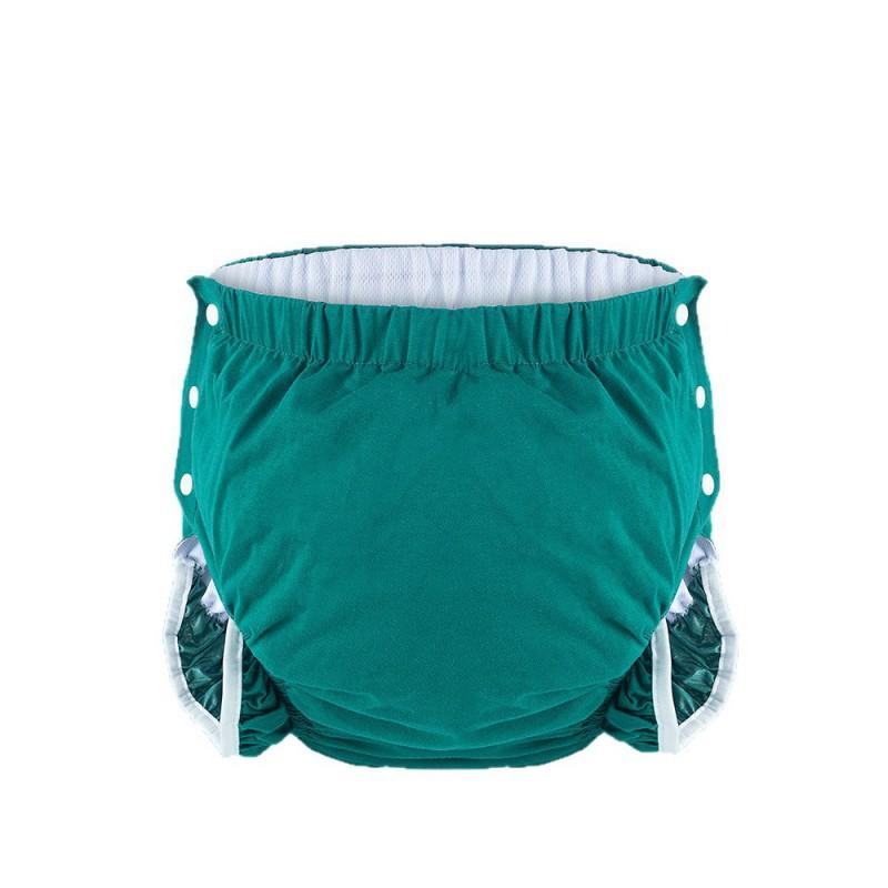 Unisex Cotton Washable Incontinence Underwear Adults Elderly Bedridden Reusable Absorbent Briefs With Leak Protection
