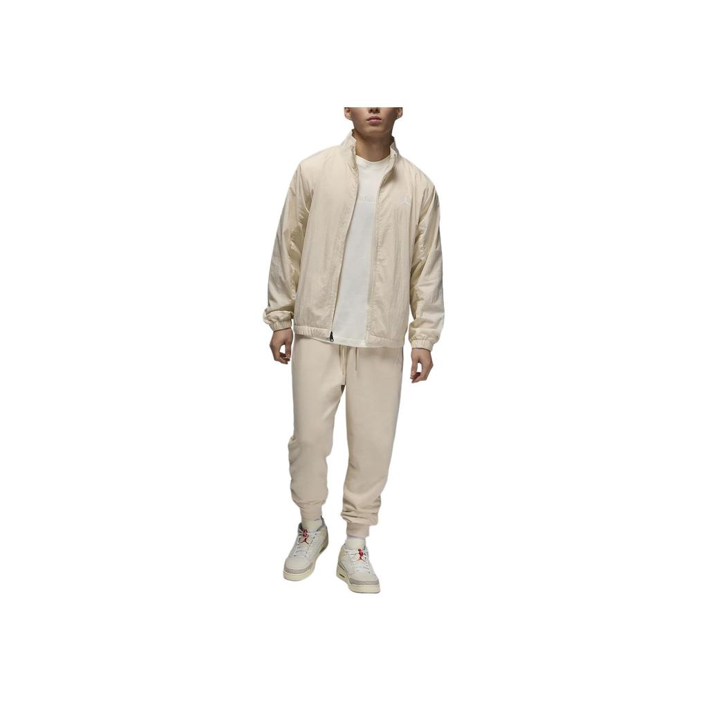 Jordan Essentials однотонная повседневная куртка на молнии с воротником-стойкой и длинными рукавами, мужская куртка цвета хаки FN4538-203