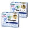 [Bulk Purchase of 2] Kao Laurier Kirei Style Panty Liners, Unscented, Smooth Type, 72 Sheets X 2 Packs