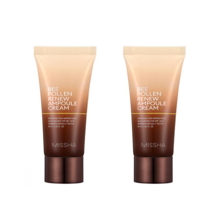 MISSHA Ампульный крем с пчелиной пыльцой Renew 60 мл (Набор из 2)