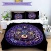 Music Travel Culture Night Scene Pattern Bedding,Quilt Set Quilt Cover Pillowcase Home Birthday Gift (1*duvet cover+2*pillowcase,without core)