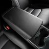 For Tesla Model 3 Model Y Car Armrest Box Protective Cover Central Control Armrest Cover Leather Accessories Decoration Interior