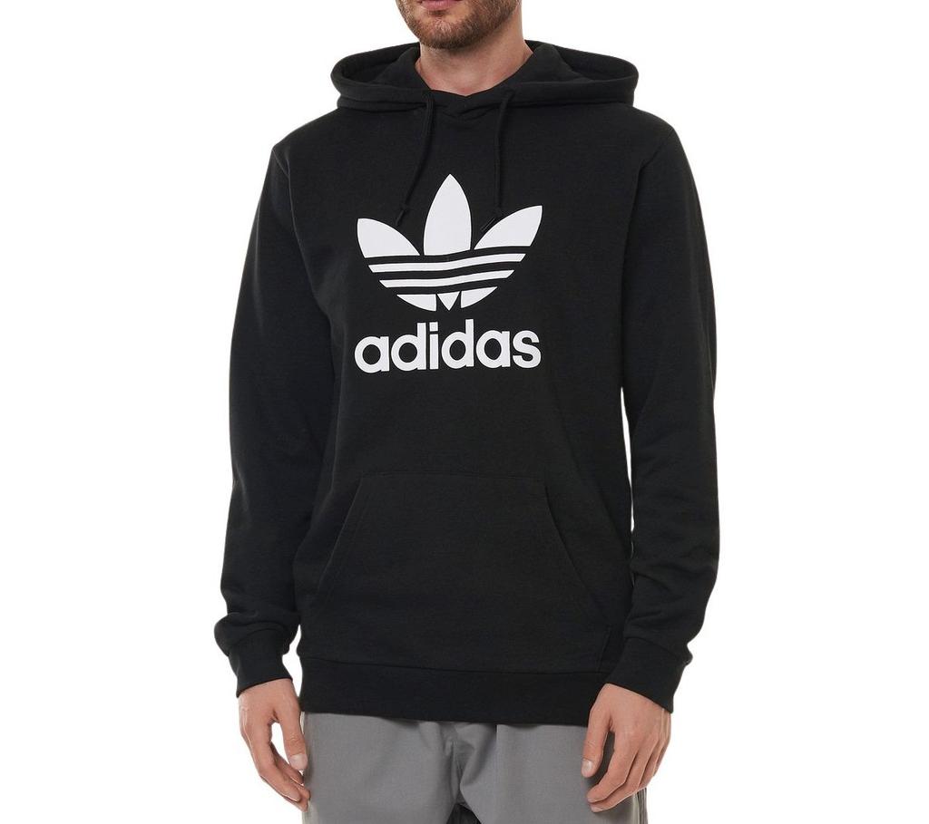 Adidas Adicolor Classics Trefoil Hoodie - Мужская толстовка с капюшоном, пуловер, черная толстовка H06667 ОРИГИНАЛ