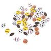 Jewelry Making Pendants Sports Ball Charms Mixed Style Assorted Color Hanging Charms Ball Shape Diy Jewelry Makers 50Pcs