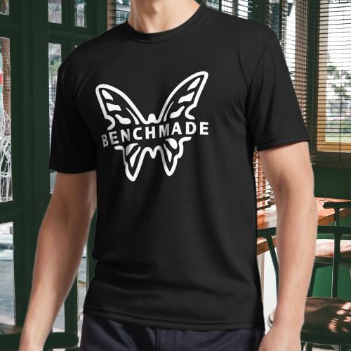 Футболка с логотипом Benchmade Активная футболка с логотипом Забавная Размеры от S до 5XL