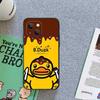 B Duck милый желтый модный чехол для телефона чехол для iPhone Xiaomi Mi Samsung Galaxy Redmi Note AS 11 12 13 14 15 22 23 24 5G Pro Plus Max Fe Ultra