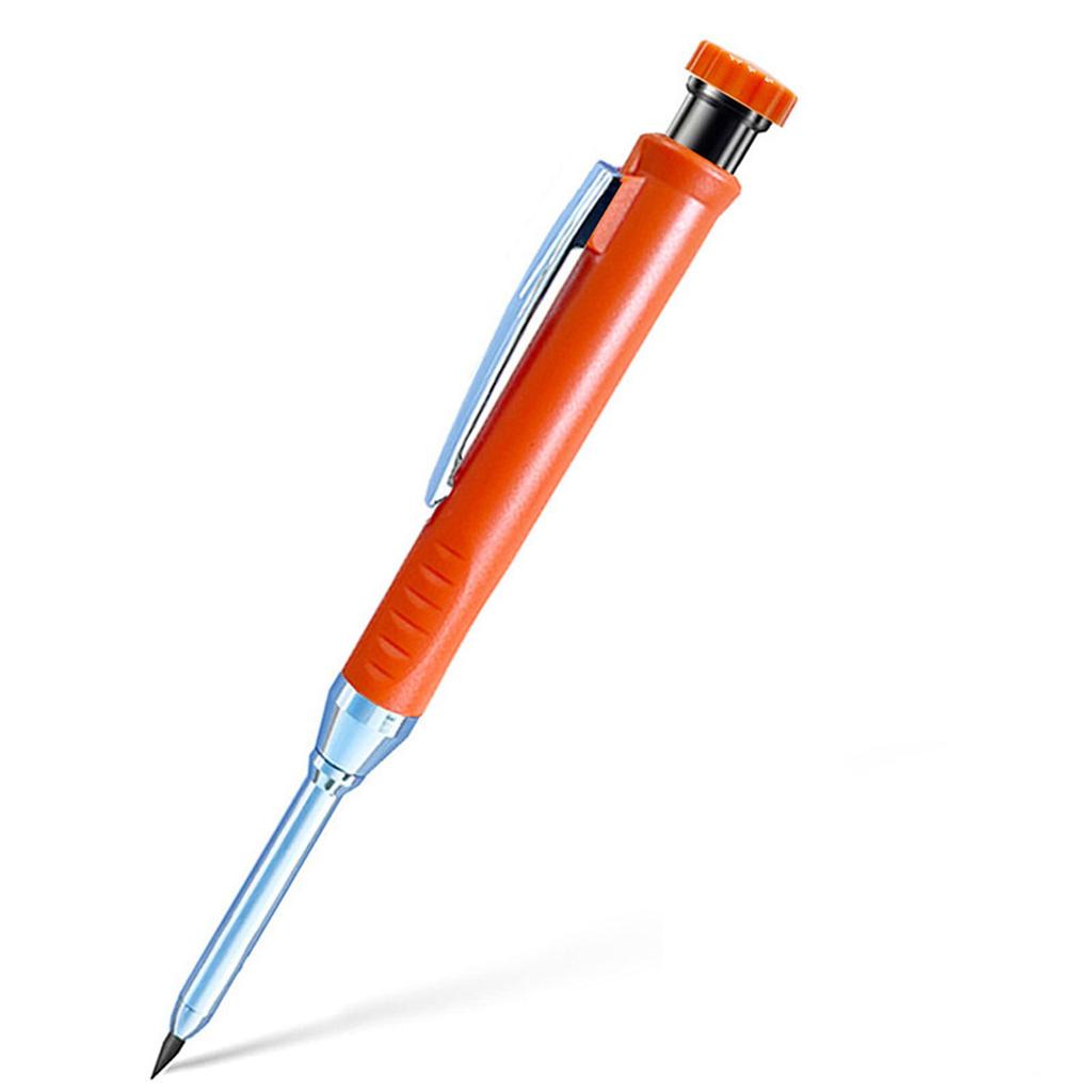 Плотницкий карандаш для глубоких отверстий, специальная маркерная ручка 2,8 мм, инженерная плотницкая ручка, маркерная ручка с крючком